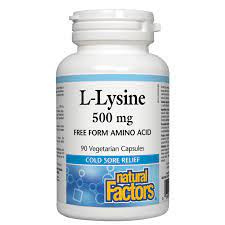 L-LYSINE 500MG 90CAPS