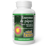 ENZYME DE PAPAYE CROQUABLE 120COMP