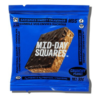 CARRE CHOCOLAT FONCTIONNELLE CRUNCHY PEANUT 33G