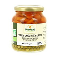 PETITS POIS CAROTTES BIO 370ML