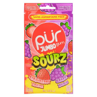GOMME SÛRE JUMBO FRAISE-RAISIN 20UN