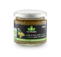 PATE D'OLIVES VERTES BIO 160ML