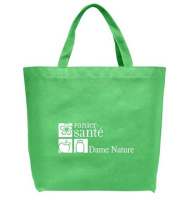 SAC REUTILISABLE DAME NATURE VERT