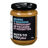 BEURRE AMANDE-NOISETTE-PACANE BIO 365G