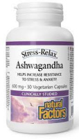 STRESS-RELAX ASHWAGANDHA 600MG 30CAPS