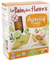 CRAQUELINS APÉRITIF À L'OIGNON BIO 150G