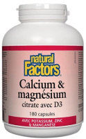 CAL/MAG CITRATE+D3 180CAPS