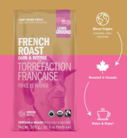 CAFÉ MOULU FONCÉ ET INTENSE TORRÉFACTION FRANÇAISE BIO 300G