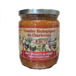 SAUCE SPAGHETTI  AU POULET 450G