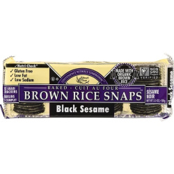 CRAQUELINS RIZ BRUN SESAME NOIR 100G
