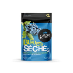 BLEUETS SAUVAGES SÉCHÉS 100G