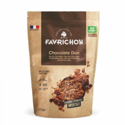 MUESLI CROUST. DUO CHOCOLATS S-GLUTEN 375G