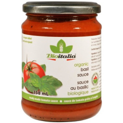 SAUCE  TOMATE BASILIC BIO 358ML