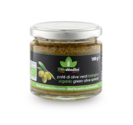 PATE D'OLIVES VERTES BIO 160ML