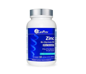 ZINC BIS-GLYCINATE 50 X-TR FORT 120CAPS