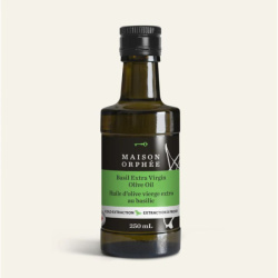 HUILE OLIVE VIERGE EXTRA BASILIC 250ML