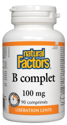 VITAMINE B-COMPLET 100MG 90COMP