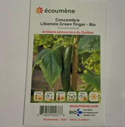 CONCOMBRE LIBANAIS GREEN FINGER BIO