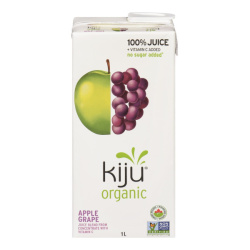 JUS POMME/RAISIN BIO 1L