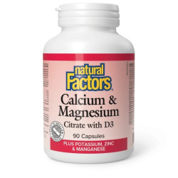 CAL-MAG CITRATE + D3 FACILE À AVALER 90