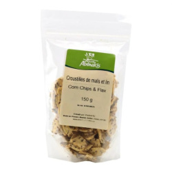 CROUSTILLES MAIS/LIN 150G