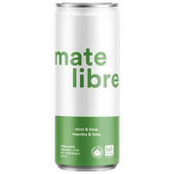 YERBA MATÉ MENTHE-LIME BIO 330ML
