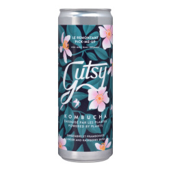 KOMBUCHA GINGEMBRE ET FRAMBOISIER BIO 355ML