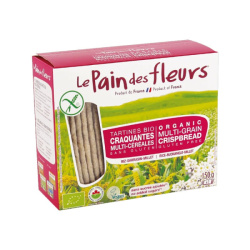 CRAQUELINS PAIN FLEURS MULT/GRAINS 150G