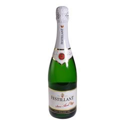 VIN MOUSSEUX DÉSALCOOL. BLANC 750ML