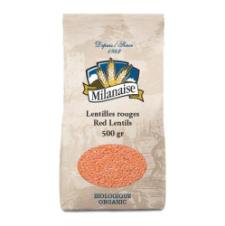 LENTILLES ROUGES BIO 500G
