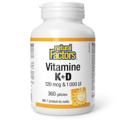 VITAMINE K 120+D 100UI 360GEL
