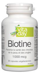 BIOTINE 1000MCG 30CAPS