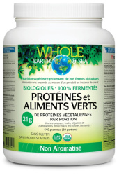 PROTÉINES ALIMENTS VERTS FERM. S-SAV. 640G