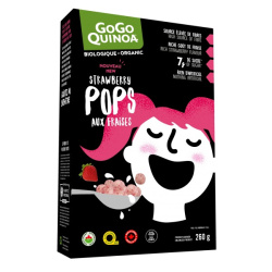 CÉRÉALE POPS AVEC FRAISES 260G
