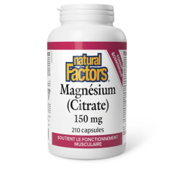 MAGNESIUM CITRATE 150MG BONI 210C