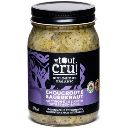 CHOUCROUTE CITRON-ANETH (CONSENTIDA) BIO 473ML