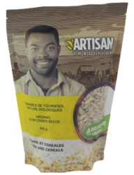 GRAINES TOURNESOL BIO S/E 400G