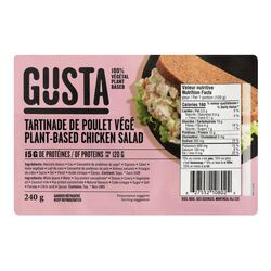 TARTINADE POULET VEGETAL 240G