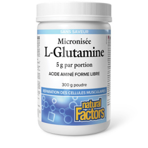 L-GLUTAMINE MICRONISEE POUDRE 300G