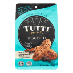 BISCOTTI S/G CHOCO-AM-CANN 180G