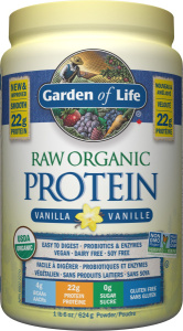 RAW PROTEINE VANILLE 624G