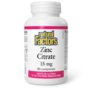 ZINC CITRATE 15MG 90C