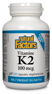 VITAMINE K2 100MCG 180C