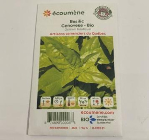 BASILIC GENOVESE BIO