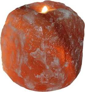 CHANDELLE T-LIGHT DE SEL 4PO