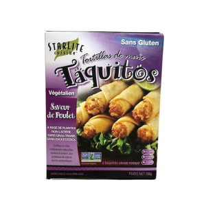 TAQUITOS VEGANE POULET 298G