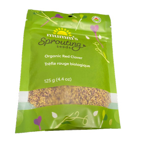 GRAINES À GERMER TRÈFLE ROUGE BIO 125GR
