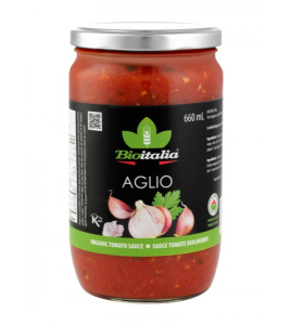 SAUCE TOMATE AGLIO BIO 660ML