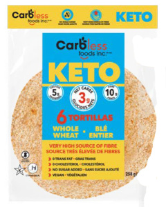 TORTILLAS KETO BLE ENTIER 258G