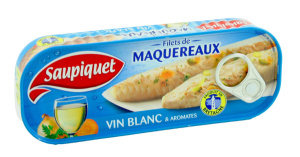 FILET MAQUEREAUX VIN BL 176G